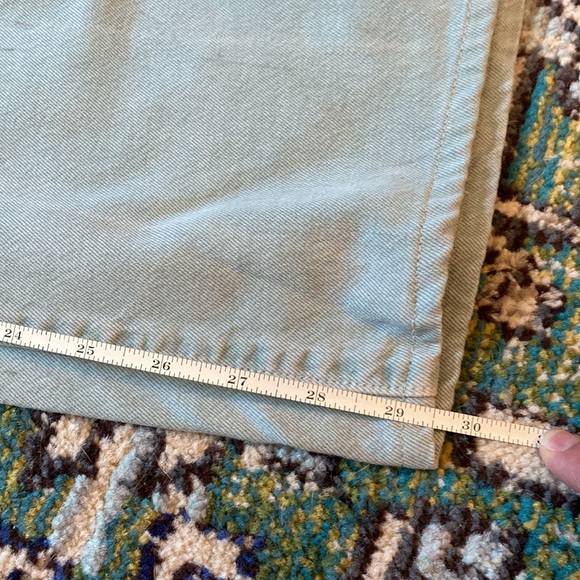 Light teal 90's inspired baggy jeans - Picture 13 of 13